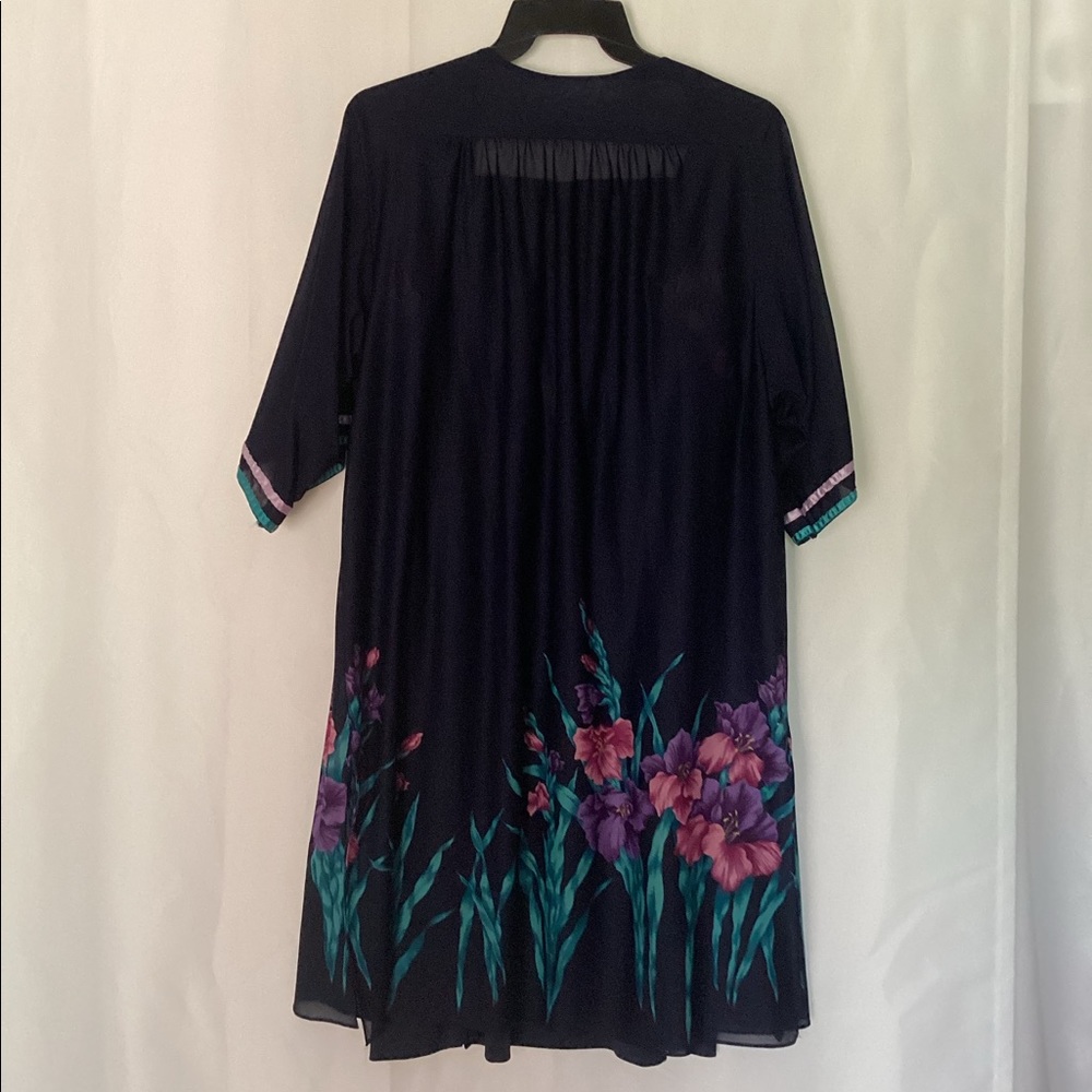 Navy floral summer dress with light cardigan ☀️🍉 - Picture 11 of 11
